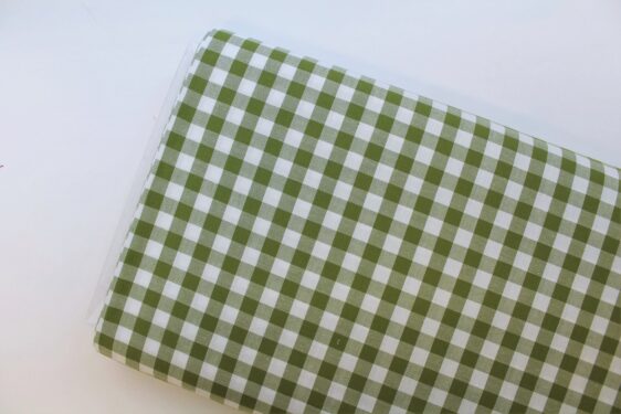 Tela "vichy verde DT"
