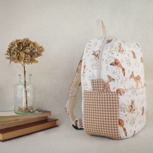 Kit mochila infantil cuadrada