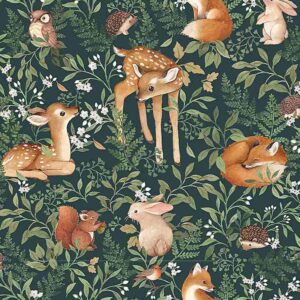 Tela "bosque dear"