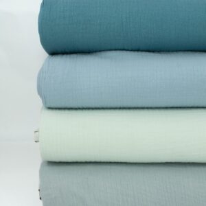 tela de muselina "azul"