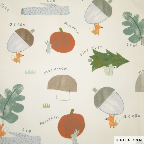 tela impermeable "winter harvest"