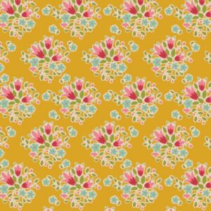 tela "tilda creating memories avery yellow"