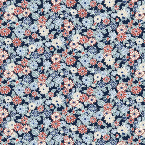 tela "arthur's garden charming chrysanthemums" liberty fabrics