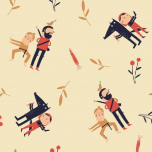 Tela de punto "Chaperone Rouge" - Retal 40cm