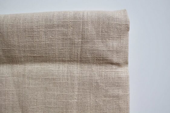 Tela "Lino crema" - Retal 28cm