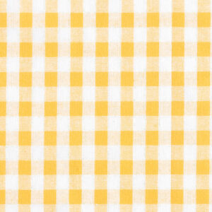 Tela "vichy amarillo" - Retal 50cm