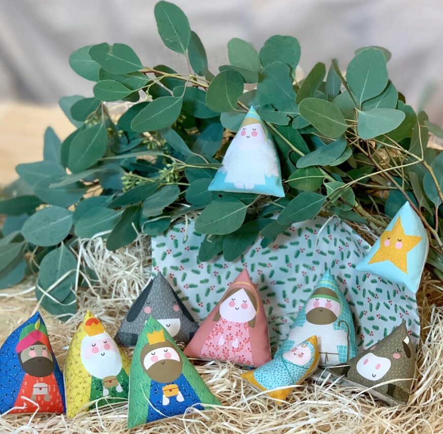 panel "pesebre de navidad"