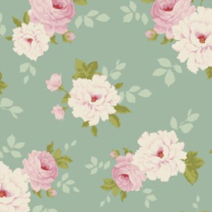 tela tilda "pernille teal" retal 72cm